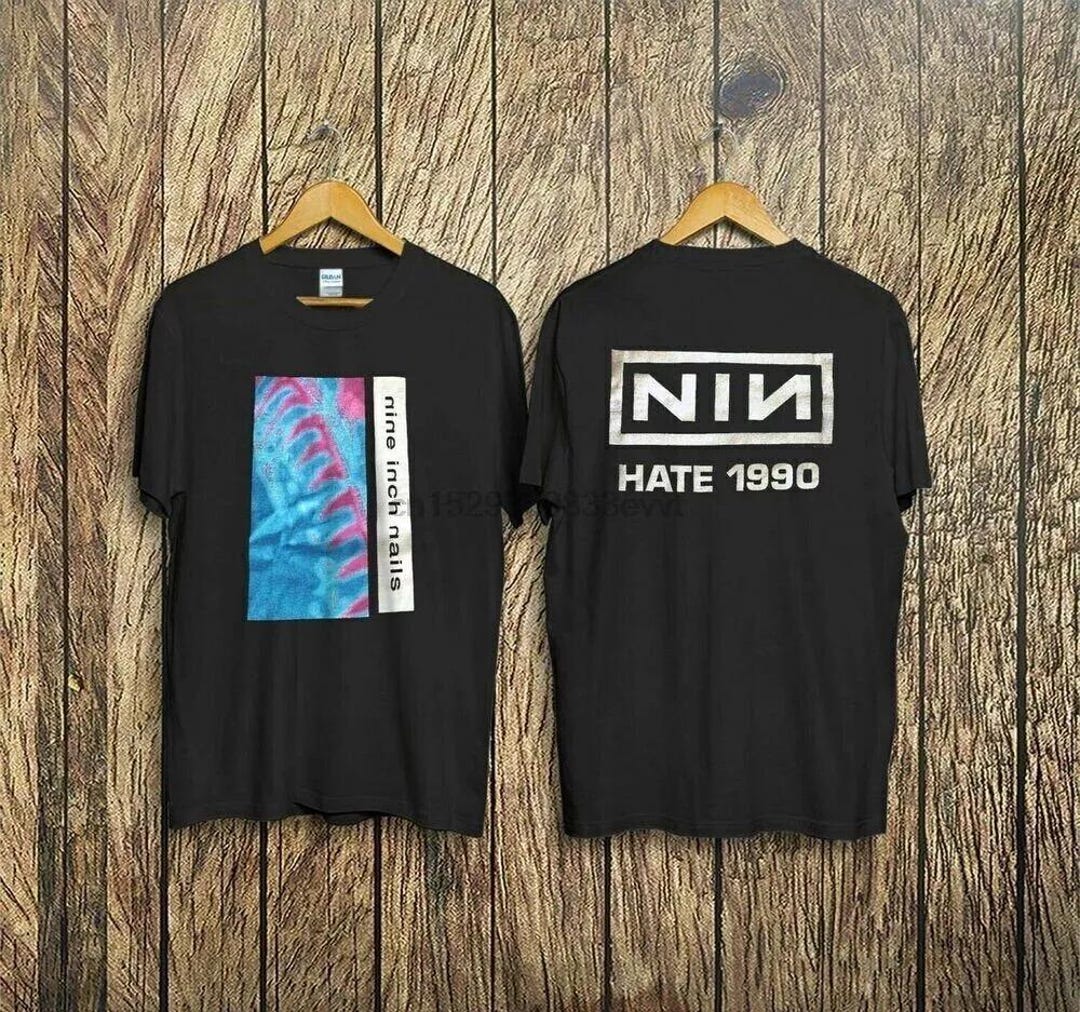 ミュージシャン 90's Nine Inch Nails T-shirt ミュージシャン Vintage 90s Special!! Nine Inch Nails vintage