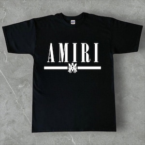 AMIRI ロゴ入り黒Tシャツ AMIRI ロゴ Tシャツ | ブラック | FARFETCH JP
