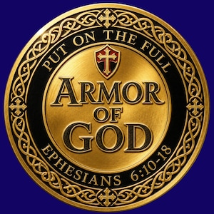 Armor of God Verse STL 3D Relief embossing Depth Height Resin engraving CNC PNG