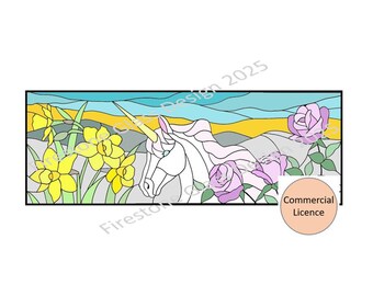 Scotland Stained Glass Pattern - Commercial Licence