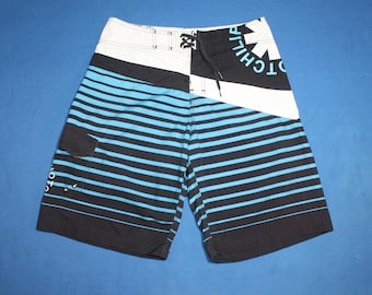 Y2K Red Hot Chili Peppers x Billabong Boardshorts Size 33 — 100% Polyester — RHCP Asterisk Logos