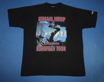 Vintage 1982 Uriah Heep Abominog Tour Shirt - Etsy