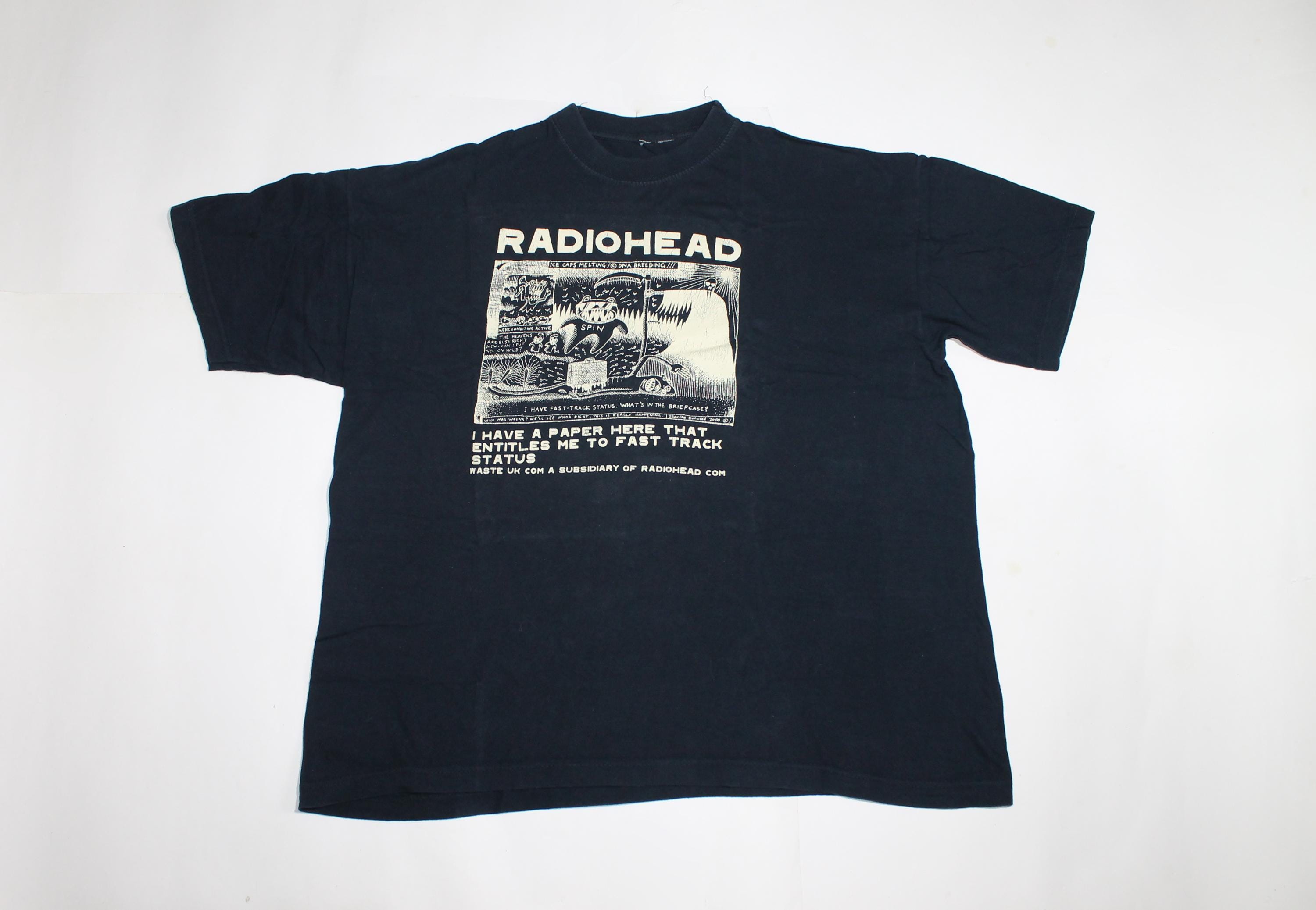 Radiohead T Shirt Amnesiac - Etsy