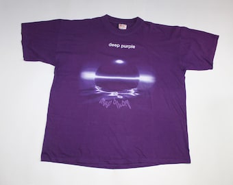 Vintage 90's Deep Purple Band 1993 Tour T-shirt / Rock / Music