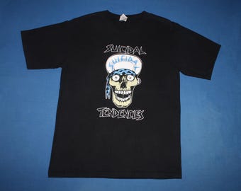 Suicidal Tendencies Tshirt SIGNED 1997 Vintage Rare 90s Punk Merch