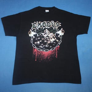 Exodus Band Shirt - Etsy