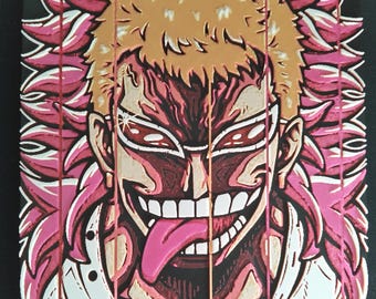 DOFLAMINGO One Piece - 3D Printing Manga - 3D Poster/Painting