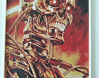 Terminator - 3D Printing - 3D Poster/Painting - Hueforge
