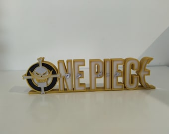 One Piece logo- 3D printing Manga - Whitebeard