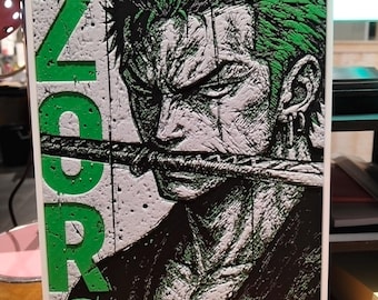 Zoro - 3D Printing - 3D Poster/Painting -