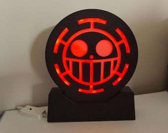 Led One Piece - 3D Printing Manga - Law