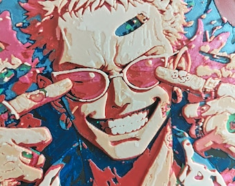DOFLAMINGO 2 One Piece - 3D Printing Manga - 3D Poster/Painting