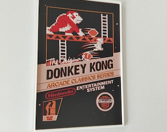 Donkey Kong - 3D Printing - 3D Poster/Painting - Hueforge
