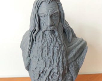 Gandalf bust - 3D printing - Lord of the rings