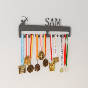 Archery Medal Holder – Custom Metal Hanger – Personalized Medal Display for Athletes