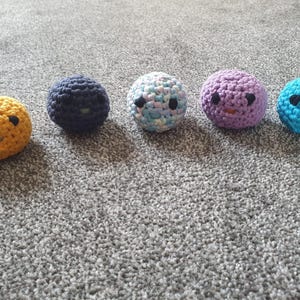 "Handgefertigte Stress ""Kleckse"" Balls."