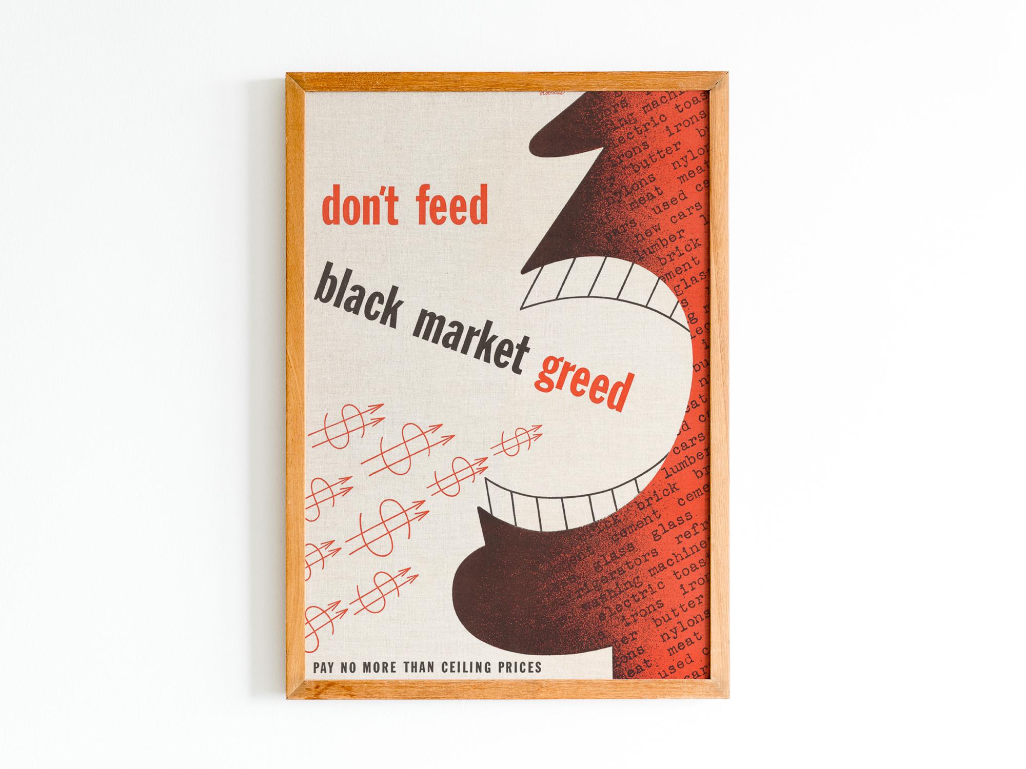 Greed Poster - Etsy