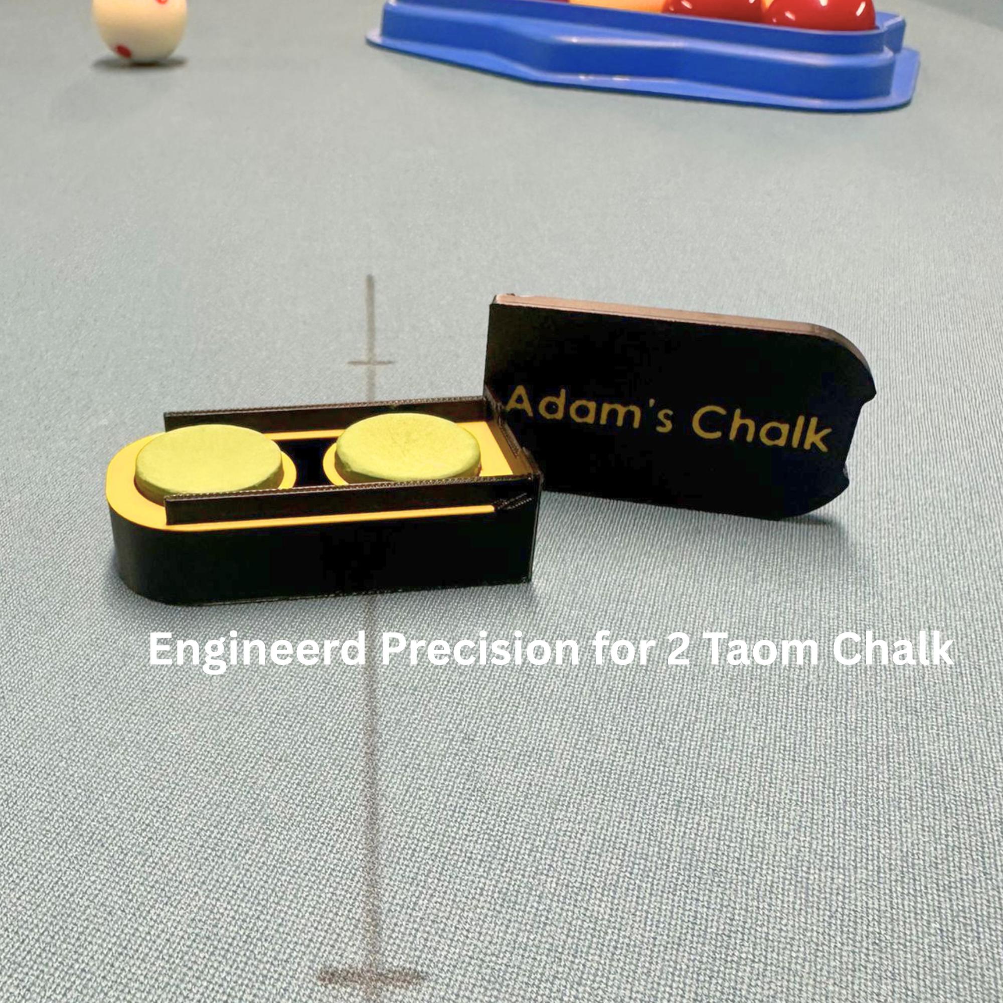 Personalised Taom V10 Chalk Case – Custom Engraved Snooker Chalk Holder ...