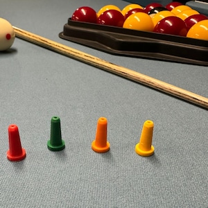 Pool Cue Bung | Butt Protector Cap | Snooker & Billiards Cue Saver | Anti-Slip End Protection