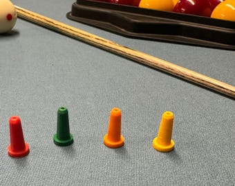 Pool Cue Bung | Butt Protector Cap | Snooker & Billiards Cue Saver | Anti-Slip End Protection