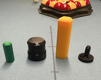 Pool Cue Protection Kit - Cue Tip Protector, Joint Protector & Non Slip Cap - Snooker and Billiards Cue Accessories