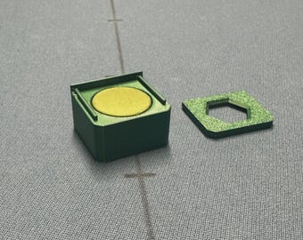 Taom V10 Chalk Holder - Pocket Chalk Case for Pool & Snooker Players, Chalk protector, Snooker Player Gift
