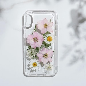 Floral Natural Embossed Phone Case for iPhone 16 Pro Max 16e 15 Pro Max iPhone 14 13, Google Pixel 9A Pro 8A 7 Pro 6 Pro Phone Case, Xiaomi