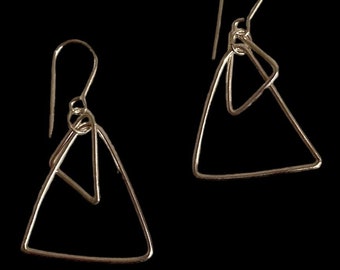 Sterling silver handmade earrings