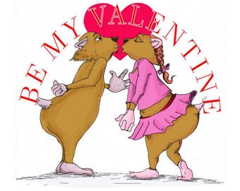 Tarjetas de felicitación Sé mi Valentín Salida Texto actualizado PNG