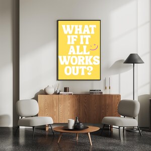 Success Quote, Colorful Motivational Printable Wall Art, Digital Art Print, Office & Home Decor, Downloadable Poster, Positive Quotes, PNG
