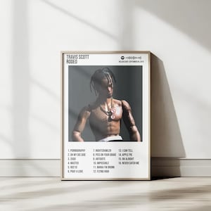 Travis Scott Rodeo Album Poster | Digital Download | High-Quality Music Art Print | Wall Art | Instant Printable Decor