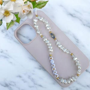 Custom Phone Charm Gemstone Phone Charm Crystals Phone Chain Personalized Beaded Phone Charm Custom Phone Strap Personalized Phone Charm