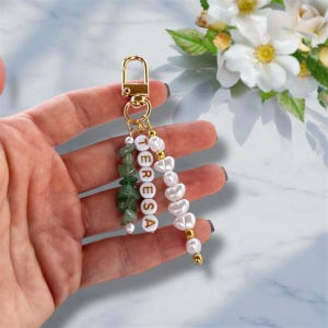 Custom purse charm Bag Charm Personalized Bag Charm Custom Bag Charm Name Bag Charm Custom Keychain Keyring holder Keychain Accessories