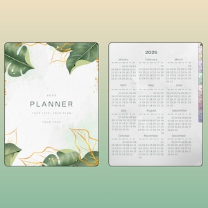 2025 Digital Planner: Simple Weekly & Daily Journal (Digital Download)
