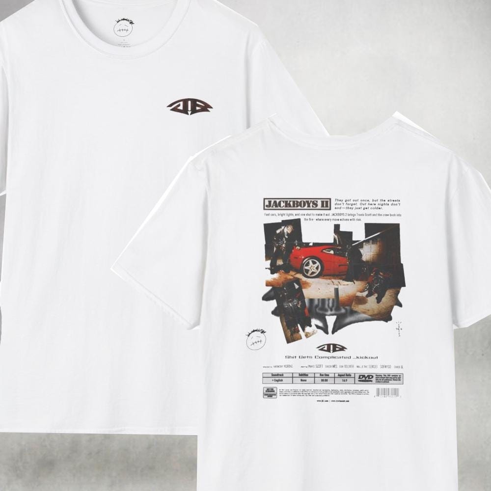 Travis Scott Cactus Jack NEW JACKBOYS 2 tee - Amazing Material, Amazing Design - Unisex Softstyle T-Shirt, Top Quality Shirt, Stylish