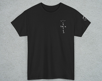 Travis Scott Graphic Tee, Music Lover Gift, Unisex Cotton Shirt, Concert Merch, Hip Hop Fan Apparel, Festival Wear
