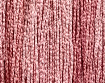 TULLE cross stitch floss 100% cotton hand dyed thread by Colour and Cotton