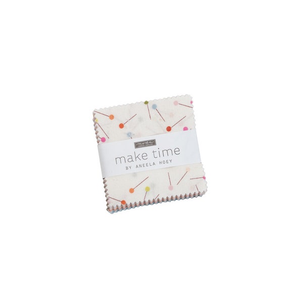 MAKE TIME mini candy charm pack 33 prints - Aneela Hoey for Moda Fabric - New In stock!