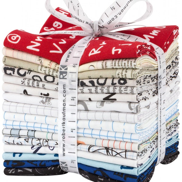 Out of Print Fat quarter bundle By RK Studios