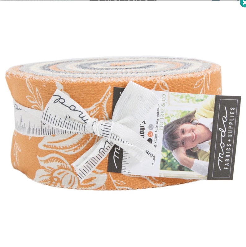 All Hallows\u2019 Eve Jelly Roll 2.5\u201d strips by Fig Tree Quilt for Moda