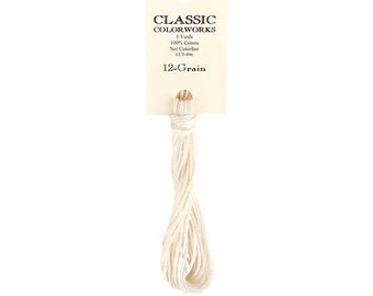 PICK ONE A - B  Classic Colorworks • 6-Strand Embroidery Floss for Cross Stitch, Hand-Dyed Cotton • 5 Yard Skein