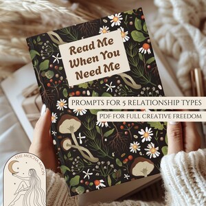 Léame cuando el diario Cottagecore para parejas y amigos es un libro de relaciones caprichoso con indicaciones para una familia militar. Un regalo para un niño.
