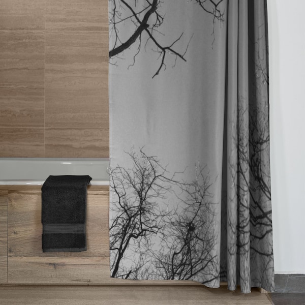 Tree Shower Curtain Etsy