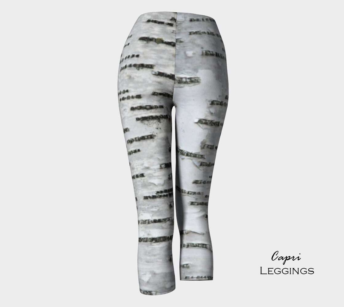Tree bark- Leggings -Burgendy main image 1