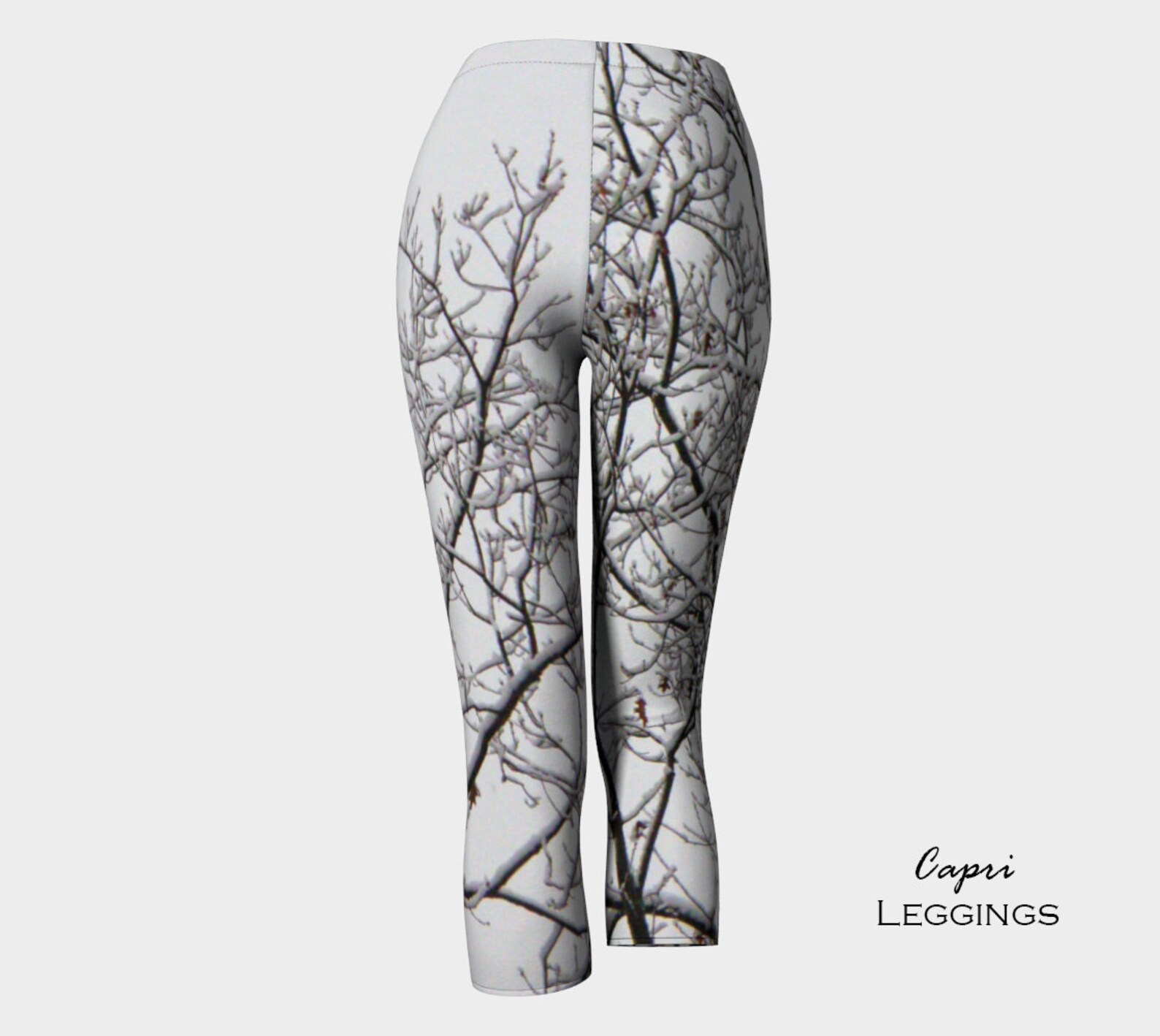 Tree LeggingsWomen's LeggingsTree Branch Branches White Etsy