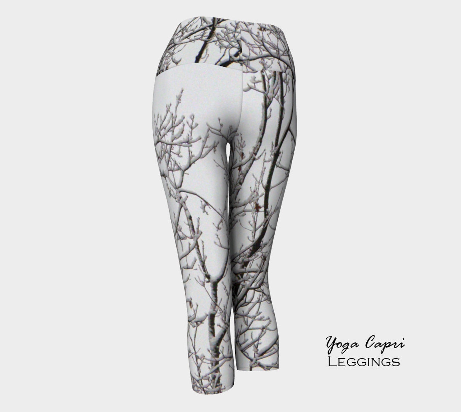 Tree LeggingsWomen's LeggingsTree Branch Branches White Etsy
