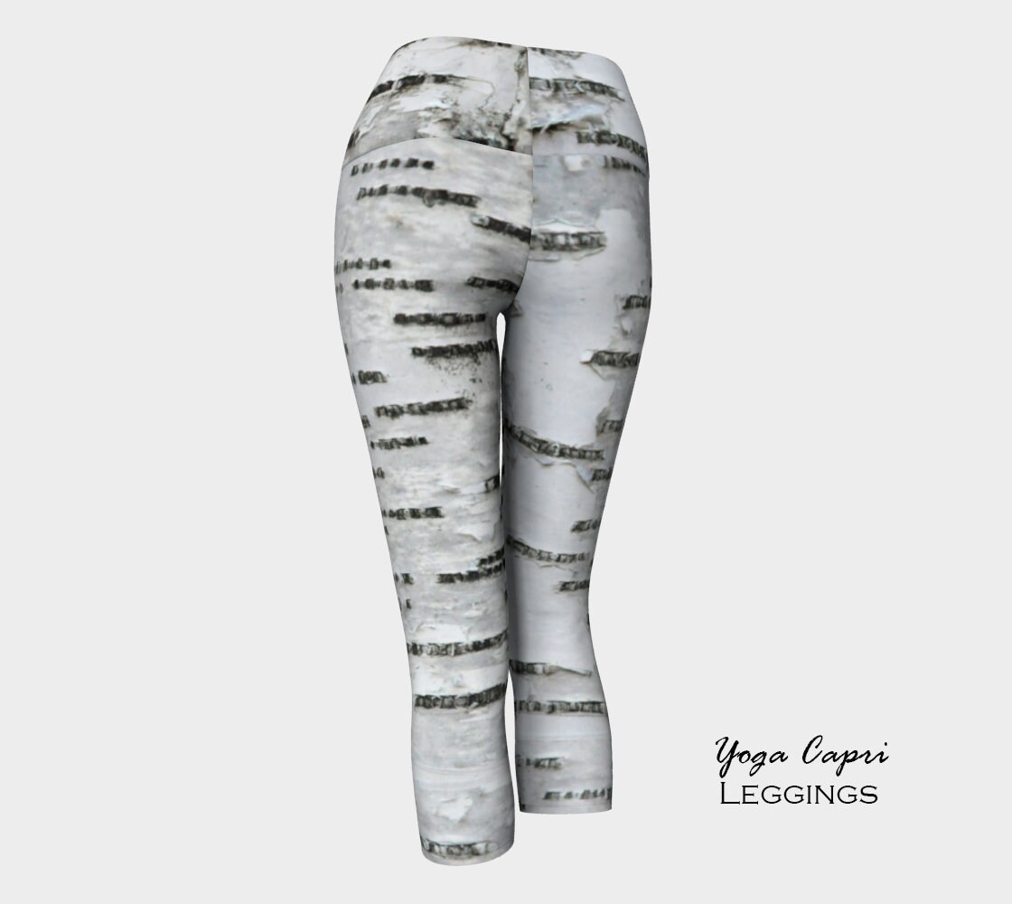 Tree bark- Leggings -Burgendy