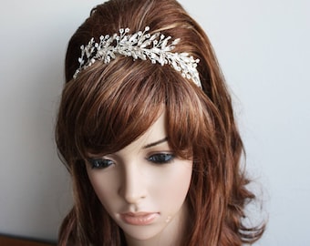 Crystal Bridal headband Hair vine