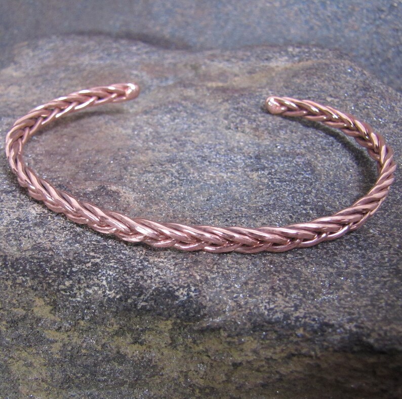 Copper Cuff Bracelet for Carpal Tunnel Tendonitis Arthritis Etsy