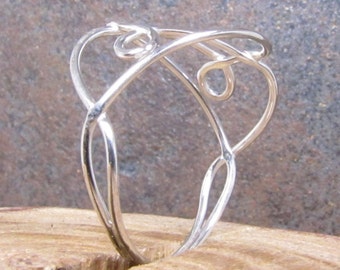 Delicate Argentium Wire Ring